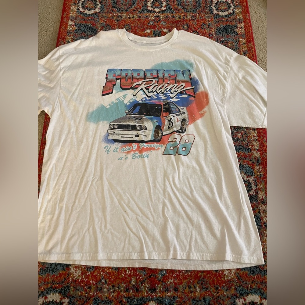 Unisex racing T-Shirt. Size XL.